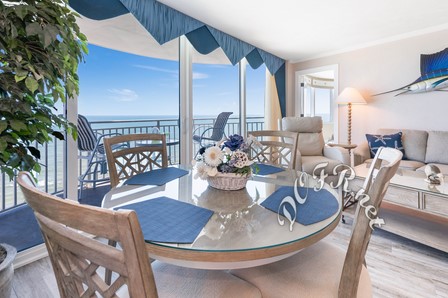 Dining Area with Ocean Front View