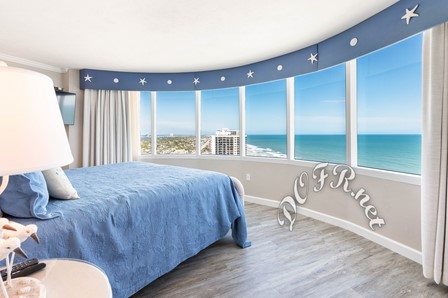 Guest Bedroom with Ocean Front View