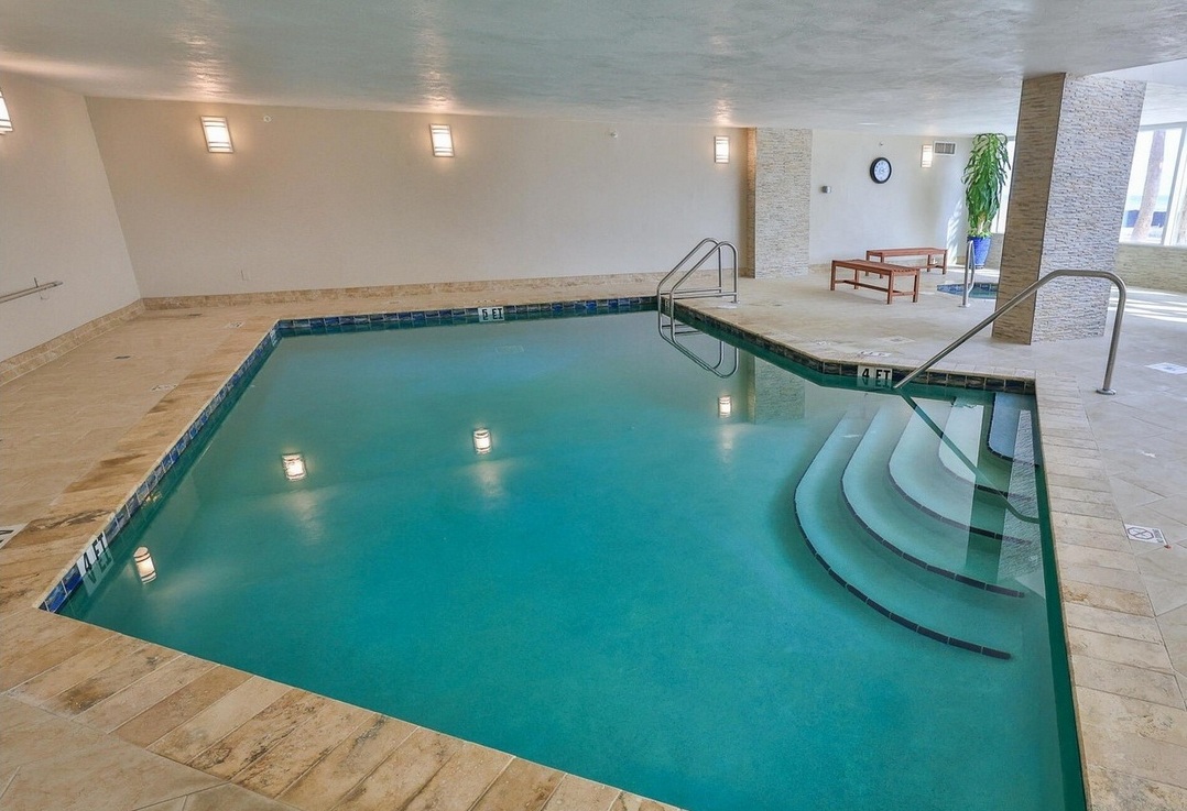 On Site Ocean Front Tennis
      Courts and Sun Deck