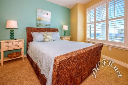 Guest Queen Bedroom also Features Ocean Views